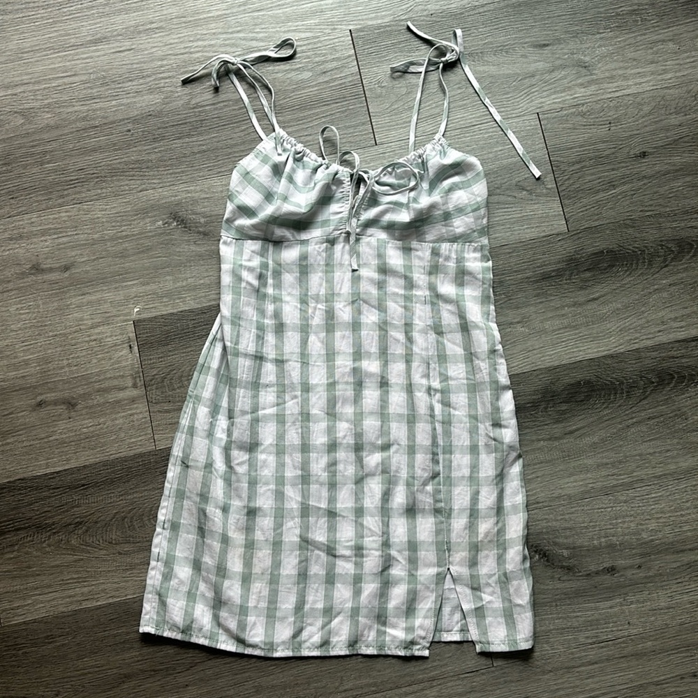 Princess Polly plaid mini dress